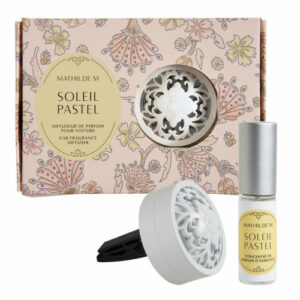 Diffuseur de parfum pour voiture – Soleil Pastel