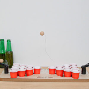 Jeu à boire Beer pong  catapulte