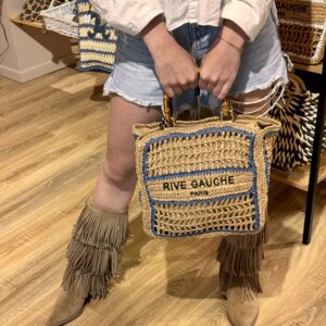 Sac Rive Gauche bleu jean