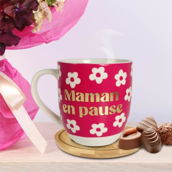 Coffret Cadeau Tasse Maman En Pause – Image 2