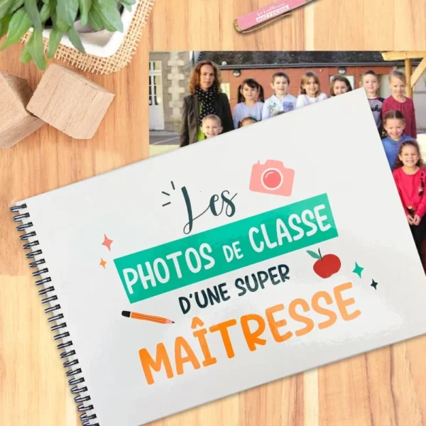 Album photo Maîtresse - Cadeau fin d'année