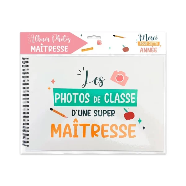 Album photo Maîtresse - Cadeau fin d'année – Image 3