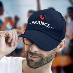 Casquette « Allez La France » Cocorico En stock