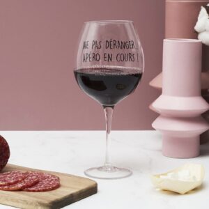 Verre à vin 75 cl Apéro en cours