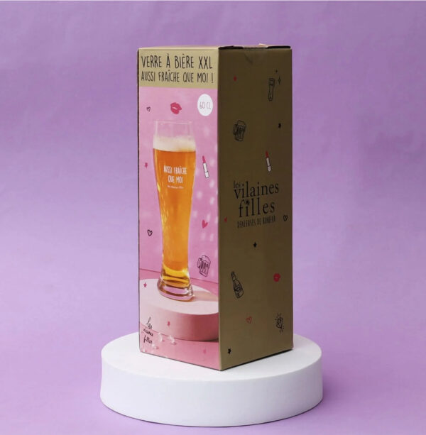 Verre à bière aussi fraîche que moi – Image 2