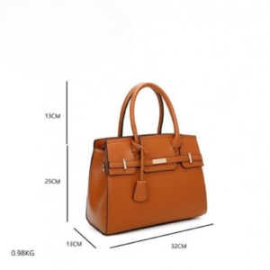 Sac Élégance Classique – Camel Chic
