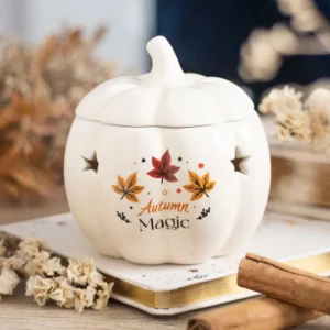 Décoration automne – Brûleur d’huile citrouille magique d’automne