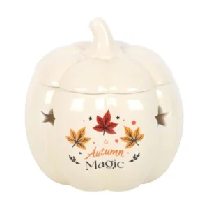 Décoration automne – Brûleur d’huile citrouille magique d’automne