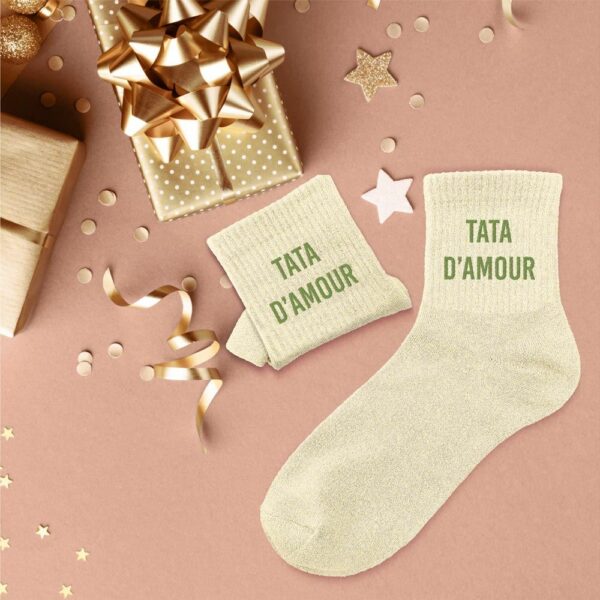 Chaussettes Paillettes Tata D’Amour – Image 2