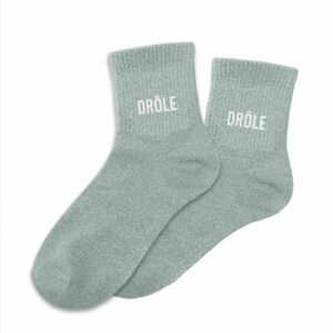 Chaussettes Paillettes Drôle
