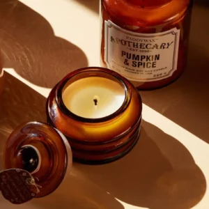 Beam Orange Glass Candle – Citrouille Épicée 85 gr