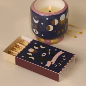 Boite d’allumettes Adopo Moon Gold – 75 Allumettes