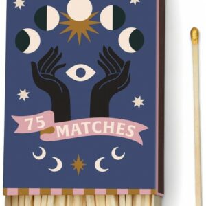 Boite d’allumettes Adopo Moon Gold – 75 Allumettes
